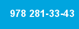 978 281-33-43 978 281-33-43